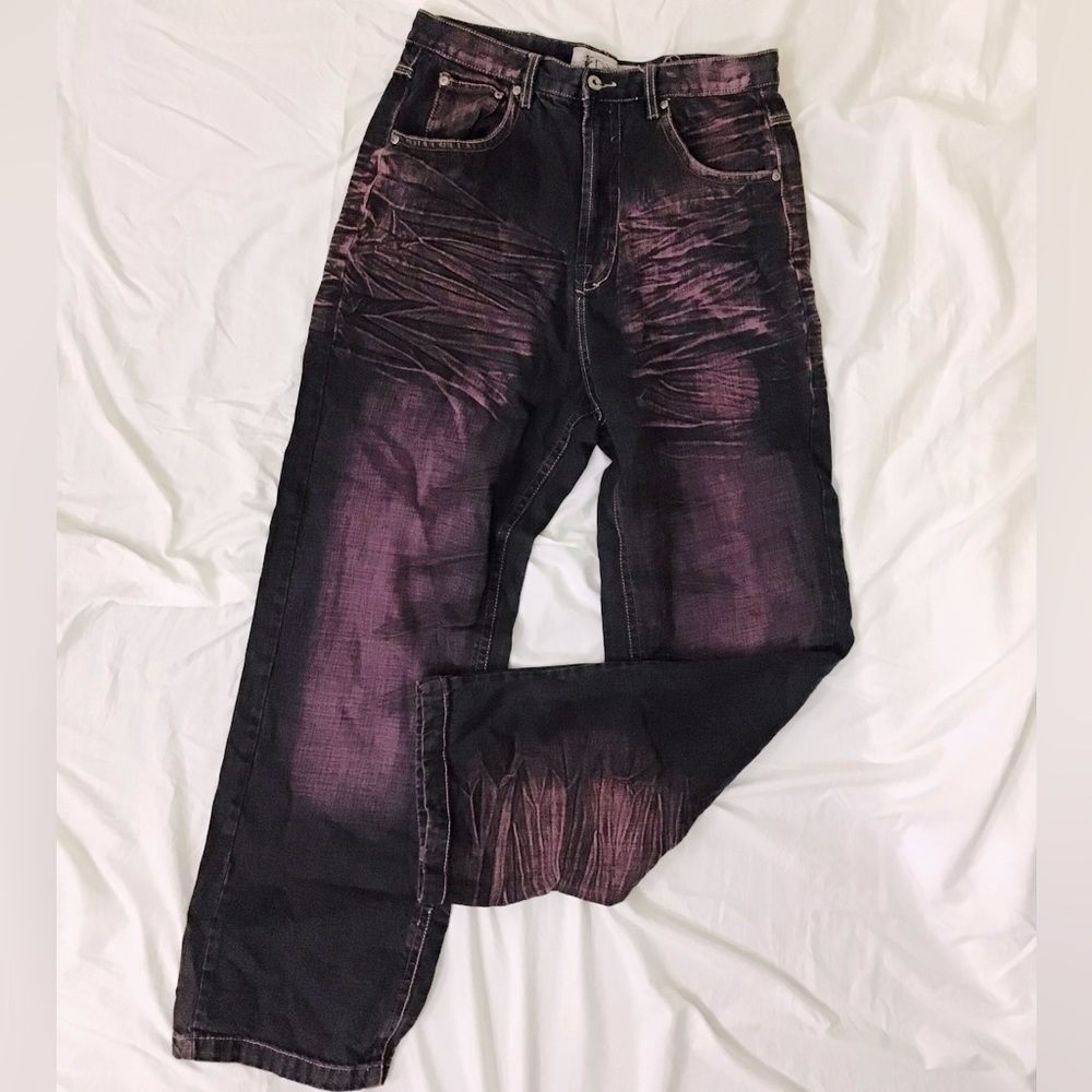 VINTAGE GodBody Denim  Technology Baggy Denim Jeans Pants